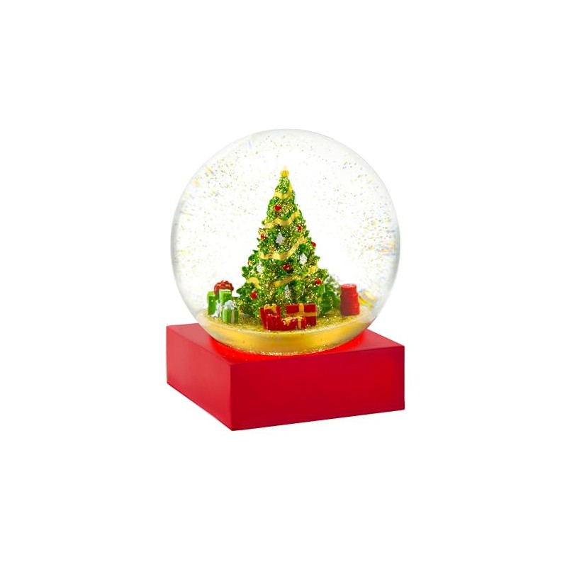 CoolSnowGlobes Holiday Tree Snow Globe