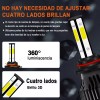 SHENKENUO Combo 9005 9006 H11 LED Headlight Kit Bulbs 6000K