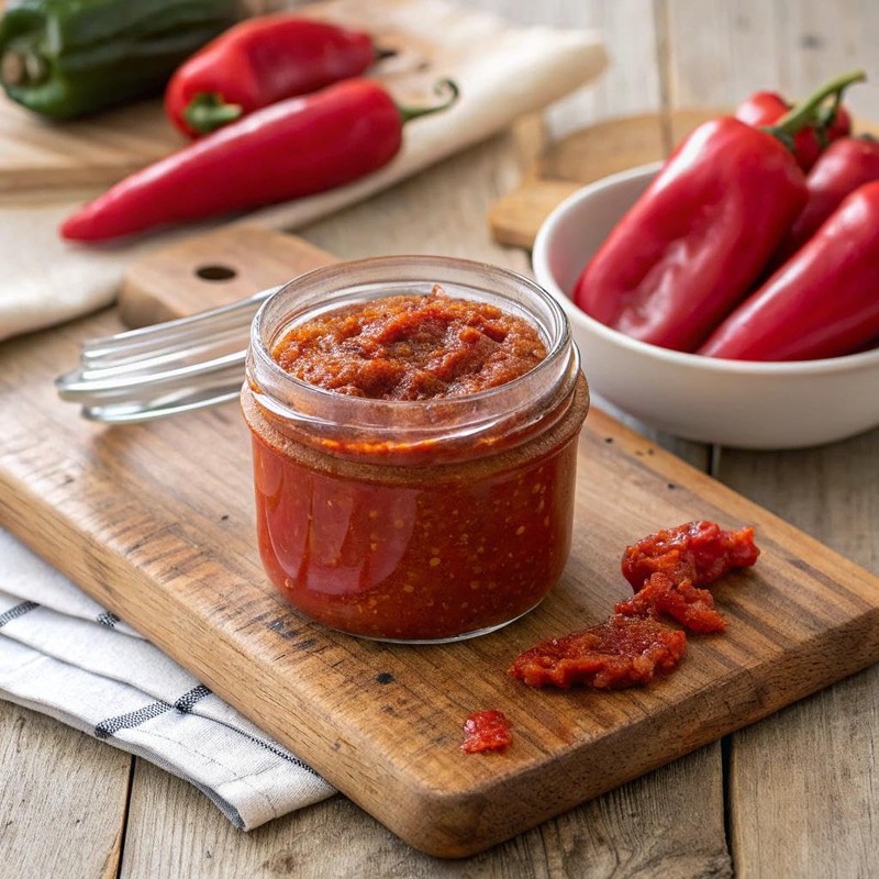 TUTTOCALABRIA Calabrian Chili Pepper Pieces, 10oz (285g), Spicy Condiment with