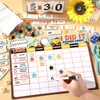 Magnetic Reward Chart for Kids at Home Construction Theme I