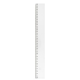 JPC Plastic Flat Ruler 300 mm VE = 1