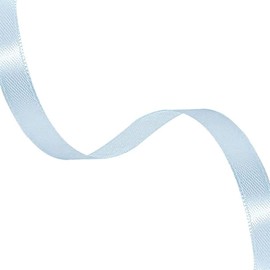 Light Blue Ribbon 3/8 Inch, 25 Yards Satin Fabric Ribbons for Christmas Gift Wrapping, Christmas Garland, Christmas Tree Ornaments, Bows Making, DIY Crafts, Sewing Projects and Wedding Party