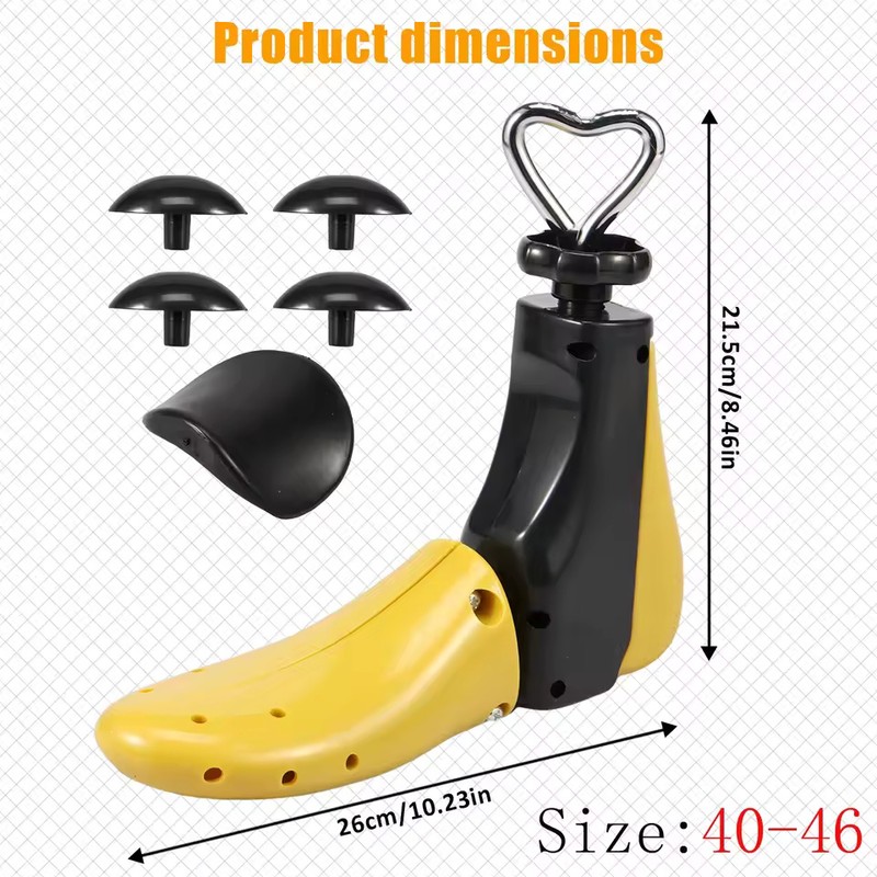 Adjustable Shoe & Boot Stretcher for Men and Women, 1-