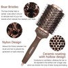 FIXBODY Hair Brush, Round Brush for Blow Drying, Curling, Styling,