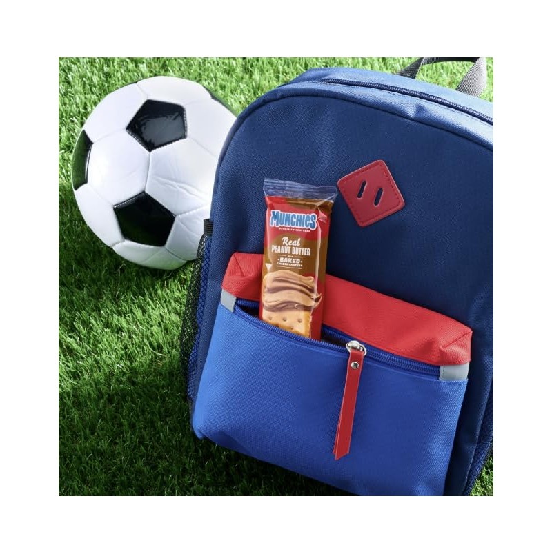 Back to School, Munchies Sandwich Crackers, Peanut Butter (16 count)