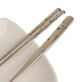 Golden Bell Premiere Laser Cutlery Set of 10 / 골든벨 초연 레이저 수저 10벌 세트