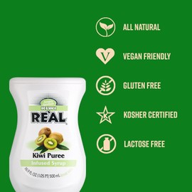 Reàl Infused Exotics Reàl Infused Exotics - Vegan - 500ml - Cocktail Ingredients (1, Kiwi)