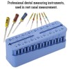 Root Canal Measuring Block, Dental Endo Block Files Measuring Tools,