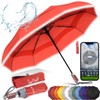 Royal Walk Windproof Folding Travel Umbrella Compact and Strong Luxurious