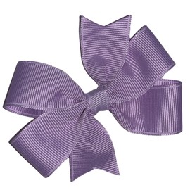 Solid Lavender Pinwheel Hair Bow 3" MADE IN USA