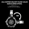 Aomhrek Shut-off Valve Internal and External Direct Flow Valve Shower