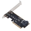 PCIe3.0 X8 to U.2 Adapter Card 64Gbps High Speed PCI