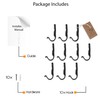 Rustic State Astor Wall Mount Cast Iron Hooks Coat Towel