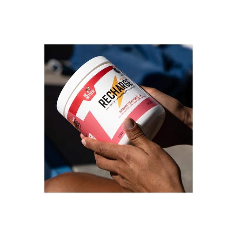 Better Recharge Plus Electrolitos 25g Carbohidratos 50mg Cafeína Polvo Porciones