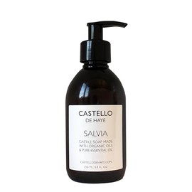 Castello de Haye, Salvia Castile Soap, Organic Oils, 250ml