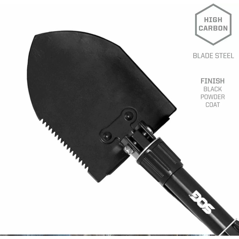 SOG Folding Shovel Survival Shovel – Entrenching Tool 18.25 Inch