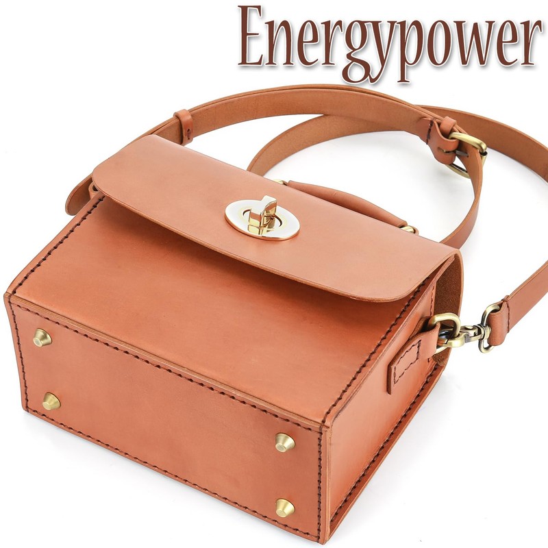 EnergyPower Natural Cowhide Leather Camera Bag for Sony α7 Series,