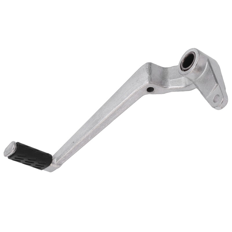 Rear Brake Foot Pedal Lever Silver Aluminum High Strength Replacement