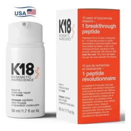 Mascarilla Molecular Repar Hair K18 Reparación De 50ml                                                                                                