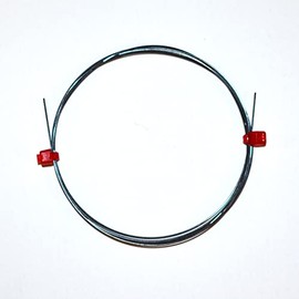 Nitinol Shape Memory Super Elastic Wire (0.5 mm = 0.02", 5 Feet)