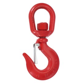 PATIKIL Swivel Lifting Hook, 2 Ton Swivel Hook Eye Sling Hook Alloy Steel Self-Locking Grab Hook with Safety Latch for Hoisting Lifting, 4410 lbs Load