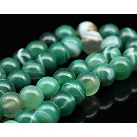 Natural Green Agate Beaded Choker, Genuine Green Crystal Necklace, Fancy Gemstone Choker, 8mm Beads, Unique Fashion Jewelry, Healing Crystal Chakra Necklace, Durable Stone Necklace, Gemini Necklace