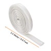 sourcing map Insulation Braided Sleeve, 9.8Ft-10 mm High Temperature Fibreglass