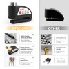 OPSOOPI Motorcycle Lock, Disc Brake Lock with 130DB Alarm, Heavy