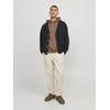 JACK & JONES Male Plain Cardigan, black, S