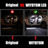 WIYBYDM Interior LED Lights Kit for Subaru XV Crosstrek 2013