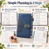 2027 A5 Daily & Monthly Planner – 400-Page Hardcover Organizer