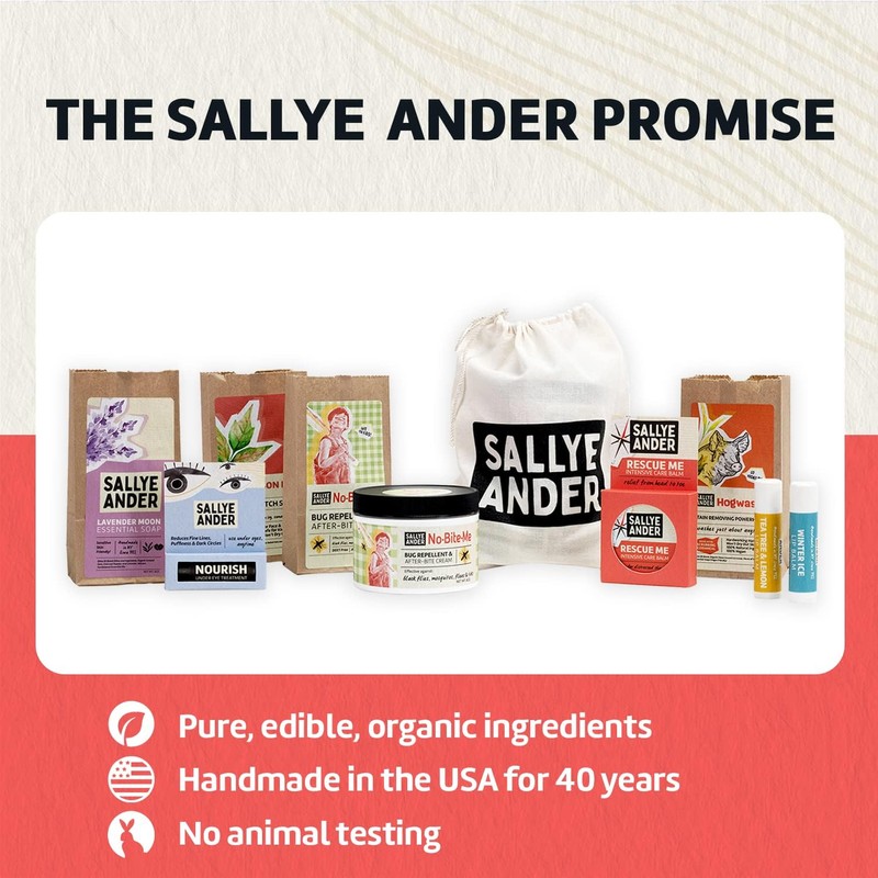 SallyeAnder No-Bite-Me Soap - Bug Repellent Soap - 1 Bar