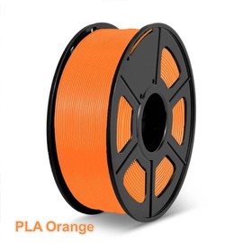 SUNLU PLA Super vibrant colors Tangle-Free PLA 1.75mm 1KG | ±0.02mm High Precision | No-Clog Filament for Smooth 3D Prints Perfect for Beginners & Pros:_PLA Orange
