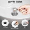 Daletu Drain Filter, Kitchen Drain Strainer Filter, Drain Plug, Floor