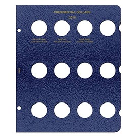 Whitman US Presidential Dollar Type/Proof Set Coin Album Page 2016#4449