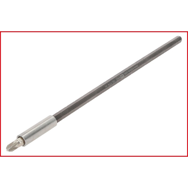 KS Tools 159.1174 1/4 Inch Bit Holder, 210 mm