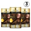 Schwarzkopf Oleo Intense Brown Hair Dye, 3-Pack Permanent Oil Colour,