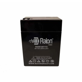Raion Power Parmak 901 Compatible 6V 14Ah Solar Electric Fence Charger Battery