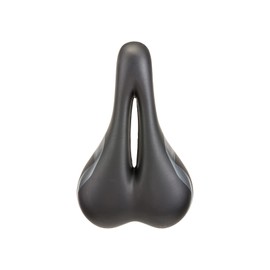 Terry Cite Y Gel Bike Saddle | Bicycle Seat Optimized for Men - Flexible & Comfortable | Sit Bone Support, Shock Absorbing Elastomers, Low Profile, Flat Top - Black Black,