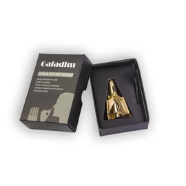 Galadim Manual Nose & Ear Hair Trimmer (No Batteries Required) - Perfect Manual Stainless Steel Nose Hair Remover Clipper for Men & Women GD-014-A1