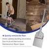 VIAVIC SDS MAX Floor Scraper, with 2 Pcs 6" Heavy