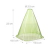 Relaxdays Set of 48 Plant Cloches, Green