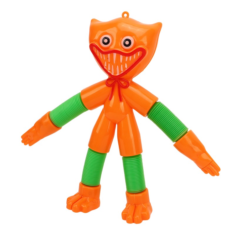 4PCS Telescopic Suction Cup Toy Cartoon Reduce Pressure Plastic Shape
