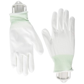 Kawanishi Industrial Glove Mania Polyurethane Backless Gloves, 10 Pairs, Silo, M [Urethane Pulling Gloves] #2994