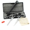 Professional Hairdressing Scissors Set with Comb, Oil Bottle, Cloth and