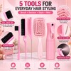 5-Piece Hair Styling Tool Set for Daily Hair Care –