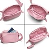 Belt Bag for Women Two-Way Zipper Fanny Pack Crossbody Bags