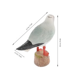 Seagull Figurine Animal Ornament Nautical Decorations Birds Figurines Rustic Vintage Coastal Beach Home Decorations Nautical