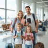 Porta Pasaporte con Bloqueo RFID, Set de 2 Fundas para