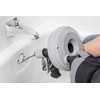 RIDGID 57038 Drain Cleaner, No Size, Kwik Spin+ / Gray